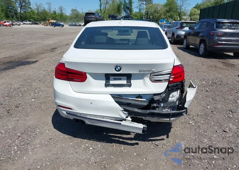 2017 BMW 330E Iperformance из США, поврежденный, VIN WBA8E1C32HA156656